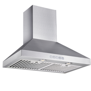 DirectAir range hood wall electronic control LED